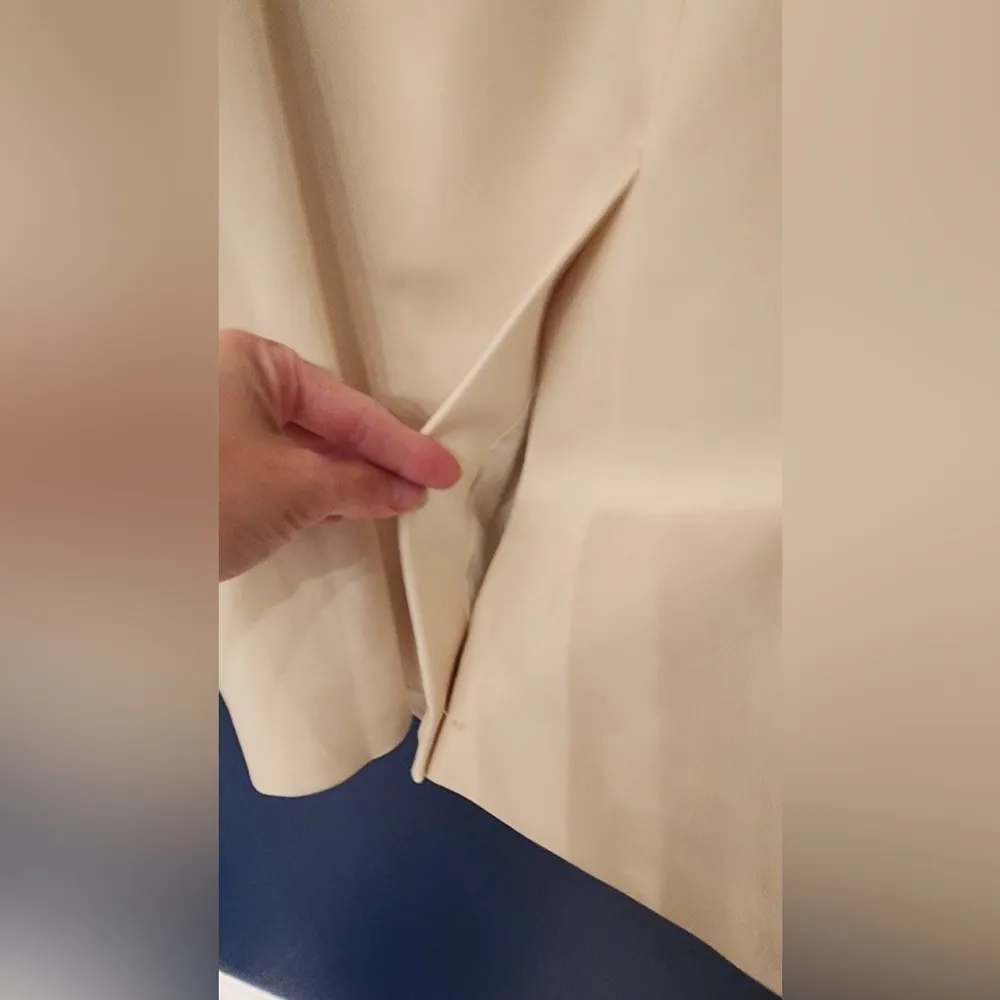 Good American Woven Blazer 2.0 - Size 5 (2XL) Women’s Cream in Color - Image 8