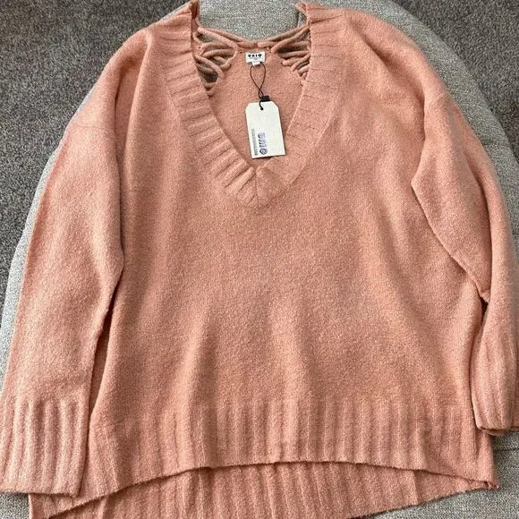 Laced ‎ Back Sweater Orange Size undefined - Image 9