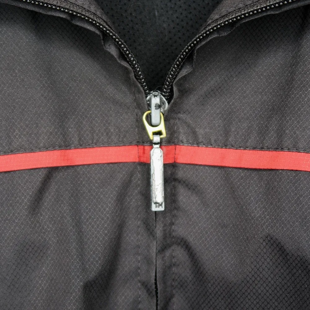 Vintage 90s Tommy Hilfiger Black And Red Jacket - Image 3