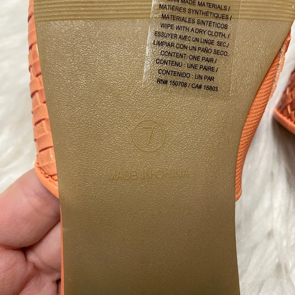 New Textured Mules Cushion Walk Size 7 - Image 5