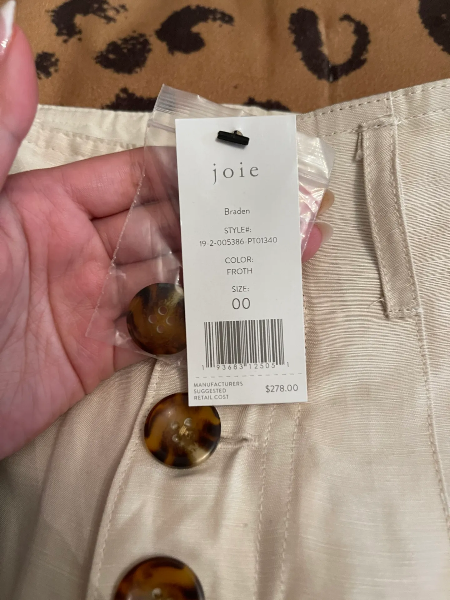 Joie Silk & Linen Pants - Image 9