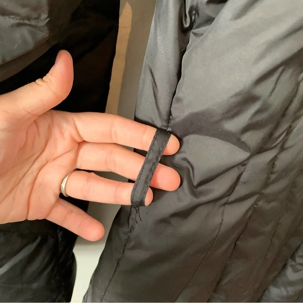 Marc New York Andrew Marc Black Down Puffer Jacket Longline - Image 6