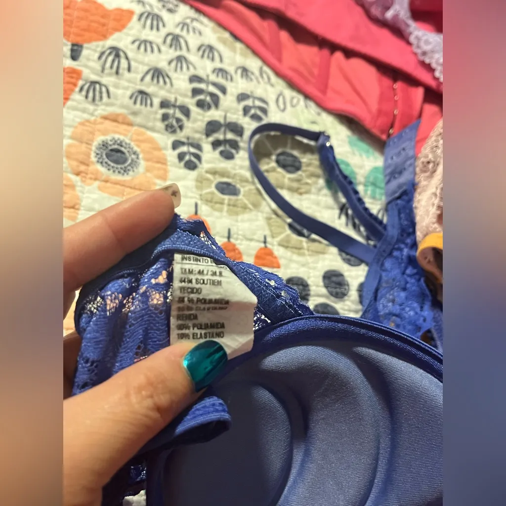 Victoria’s Secret Blue Satin &‎ Lace Push - Image 3