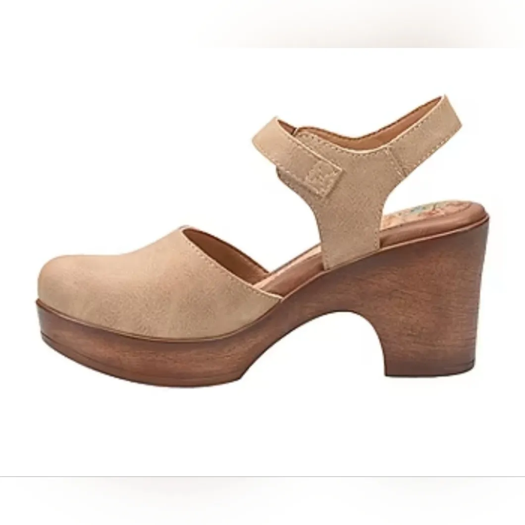 B.O.C Natasha Clog Platform Size 10M Boho Tan - Image 2