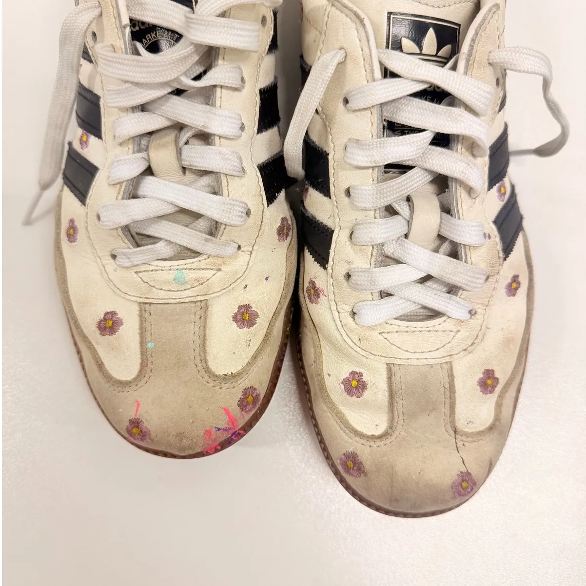 Adidas Women's Gender Inclusive Samba OG Embroidered Floral Shoes US 9‎ - Image 6