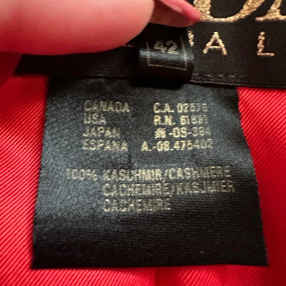 Escada red cashmere one - Image 10