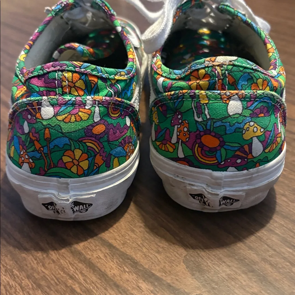 Vans Old Skool Tapered Mushroom Floral Shoes Men’s 7.5 Womens 9 Sneakers - Image 3