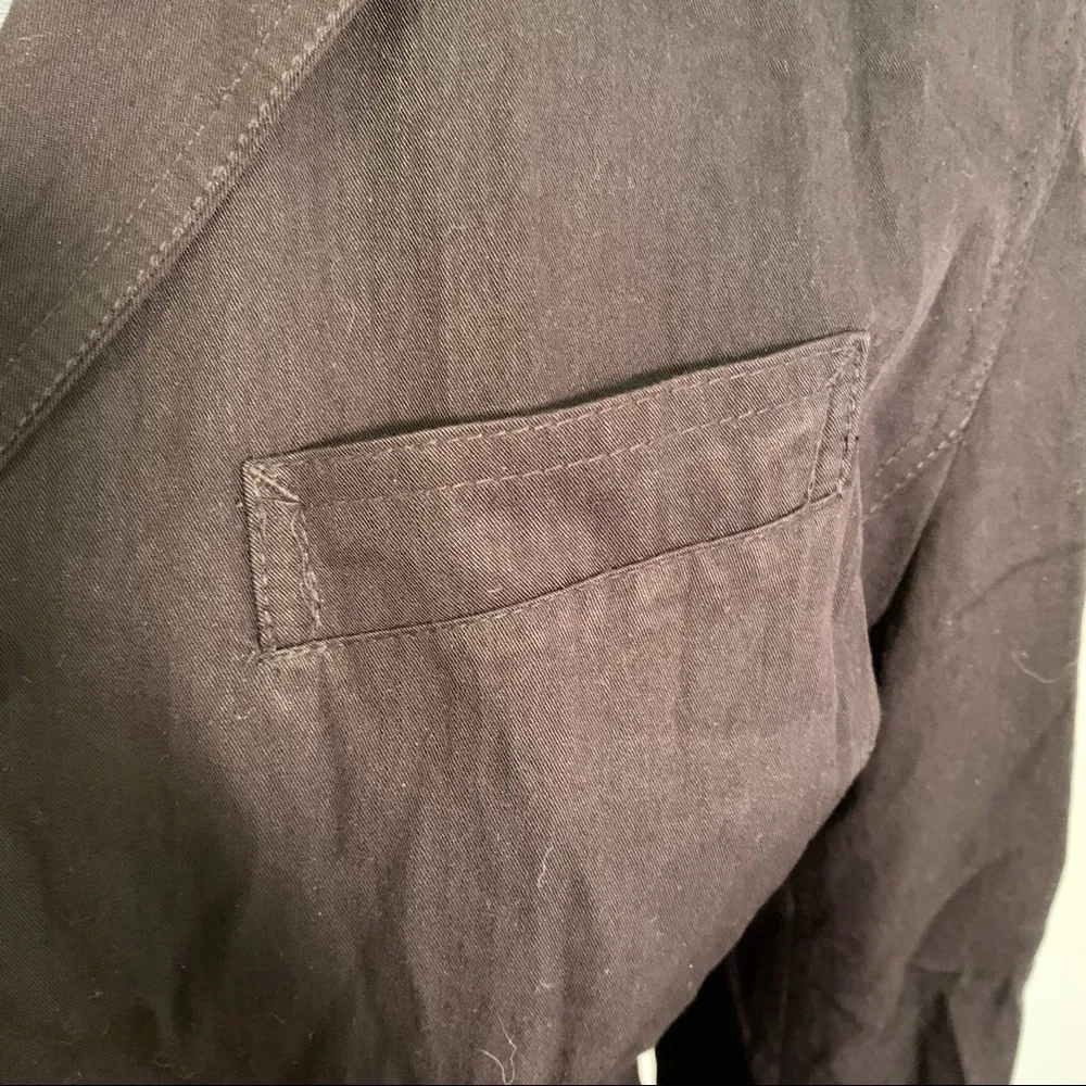 Lizwear Button Down Jacket Black - Image 5