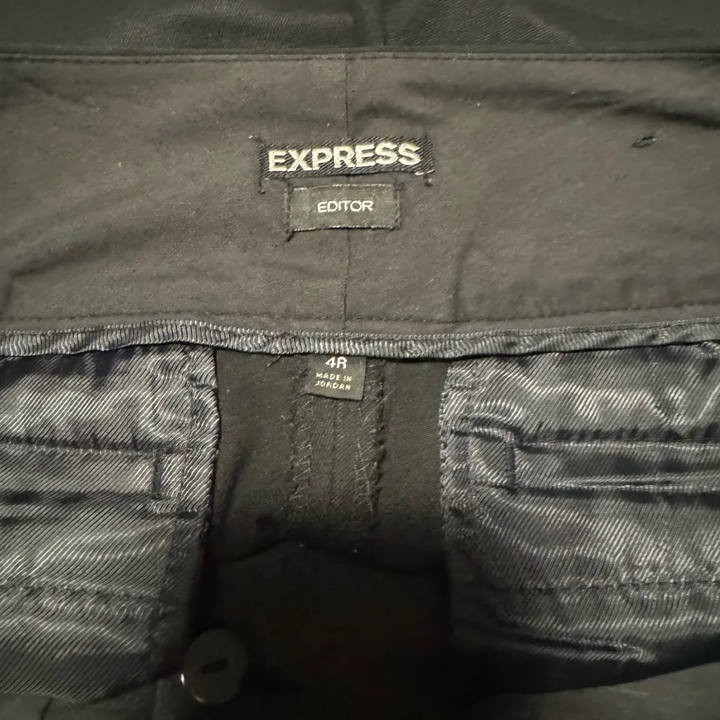 Express Editor Black Trousers - Image 2