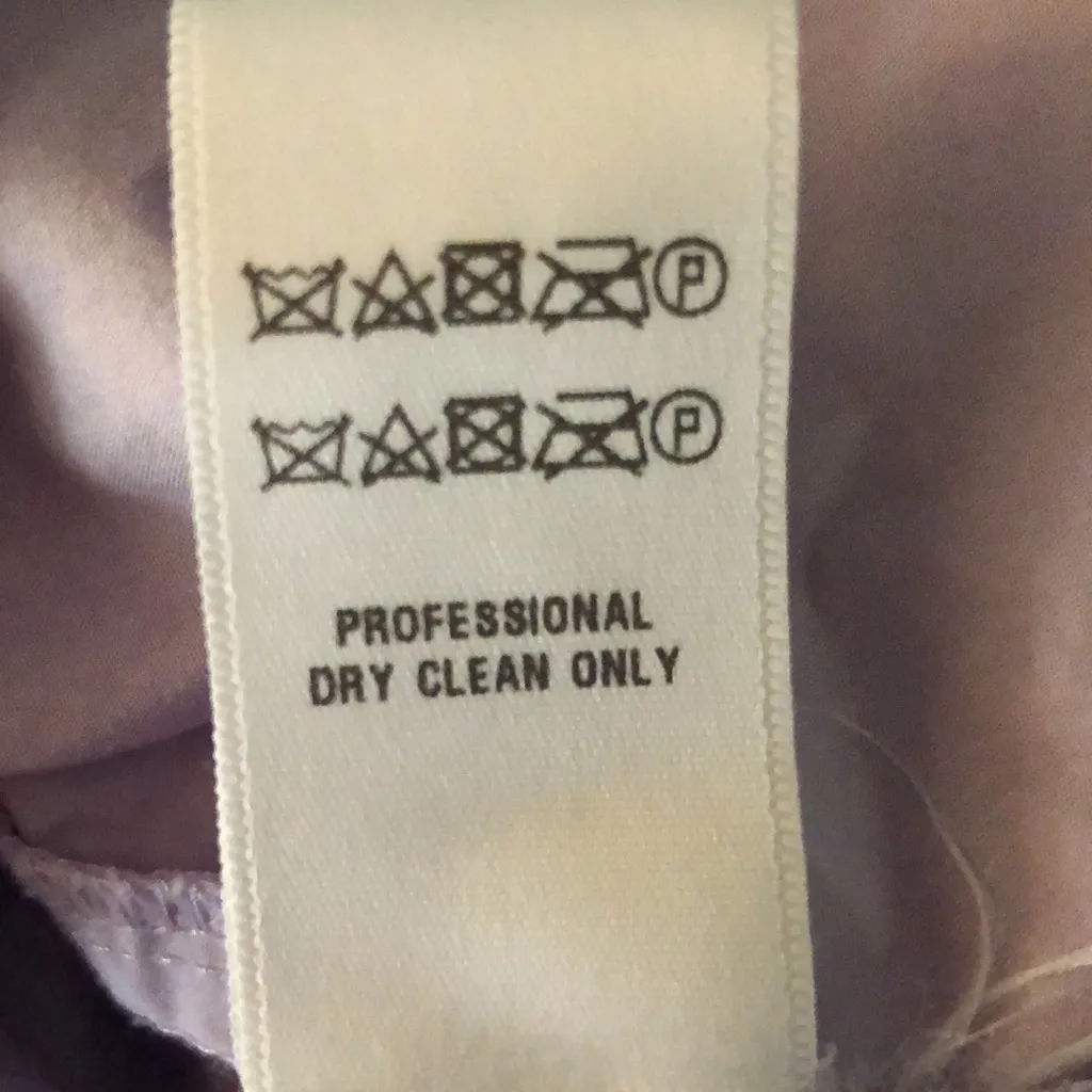 AKNVAS Ketevan Romper Long Sleeve in Lavender Light Pastel Purple Lightweight L Size L - Image 8