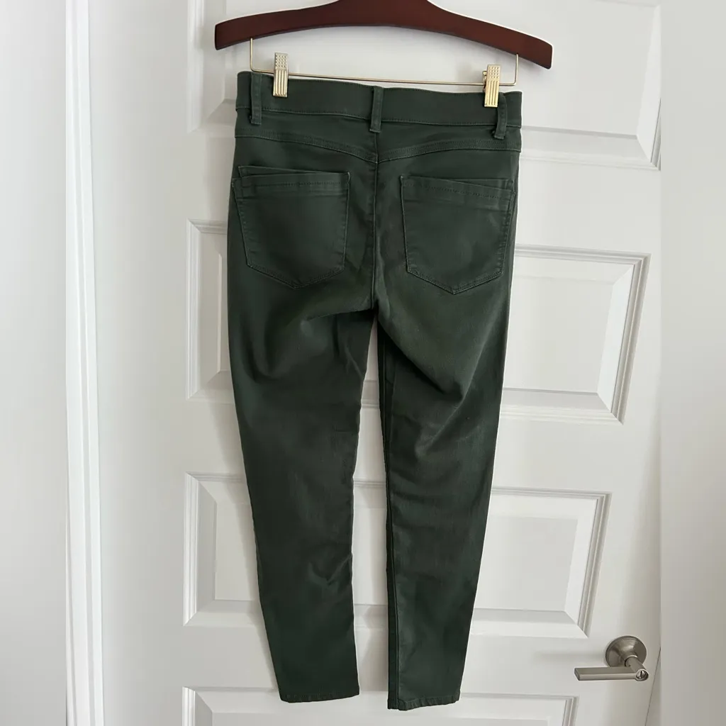 Democracy  Ab Solution Skinny Jeans Dark Green Size 4 - Image 7