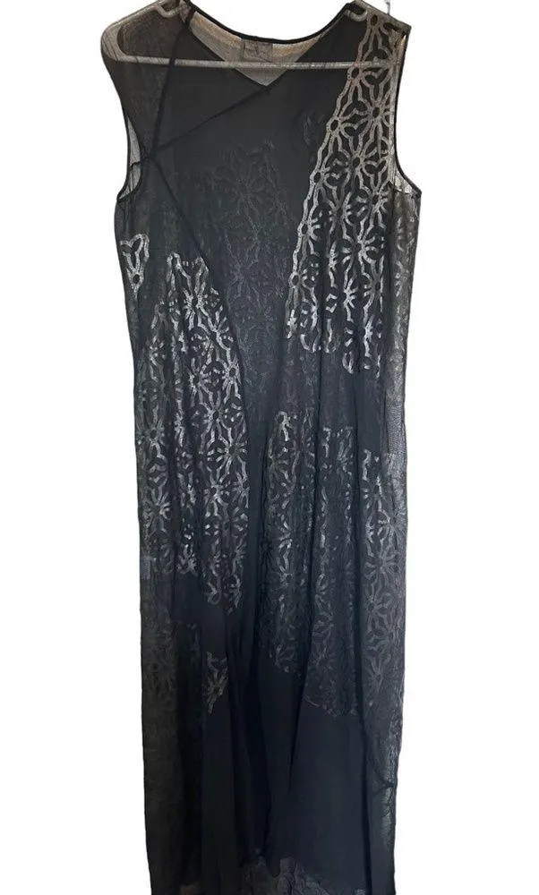Philosophy di Alberta ferretti black maxi dress measurements in pictures - Image 6