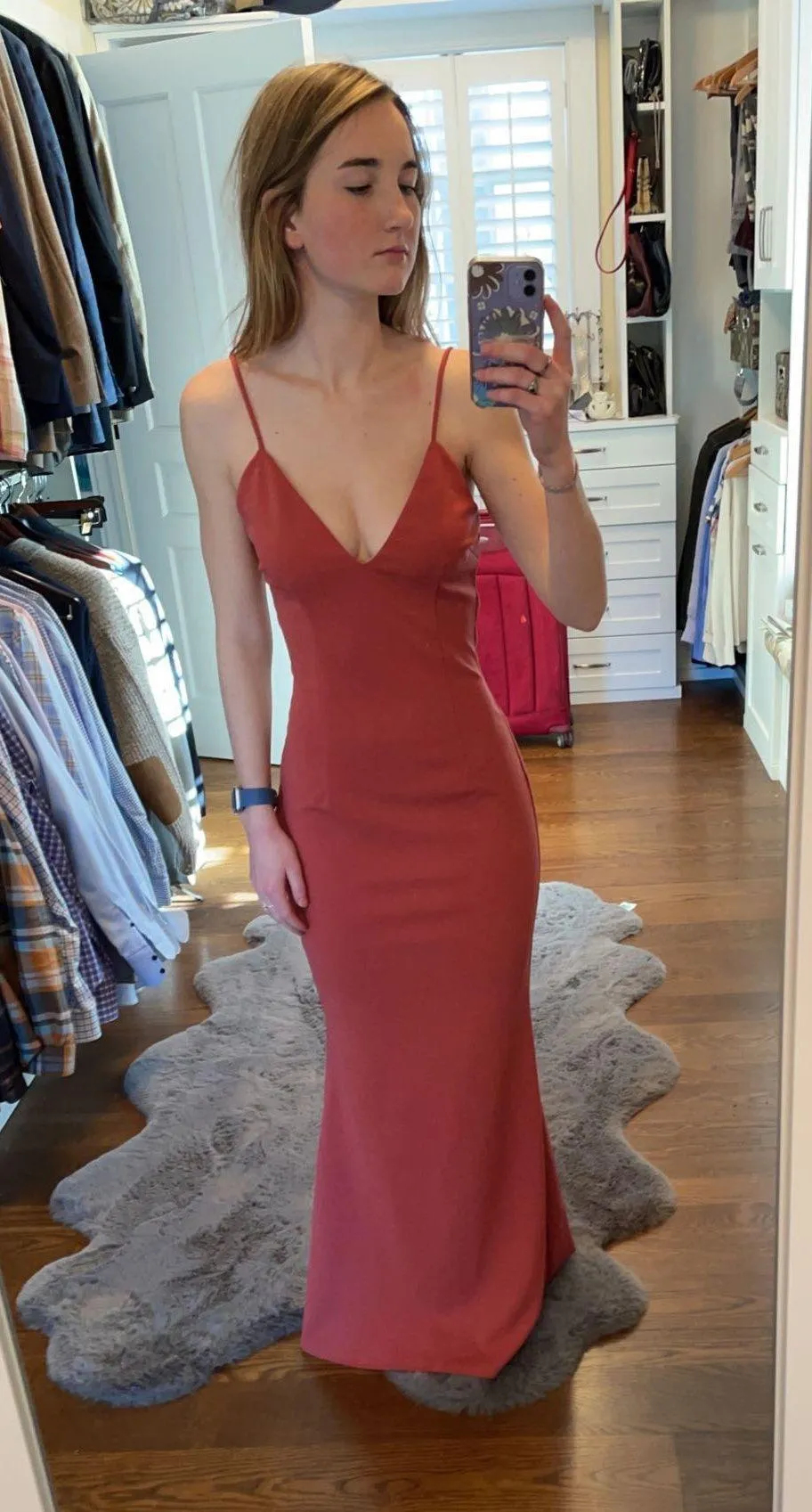 Revolve  Bambi Dress Tuscan Rose - Image 4