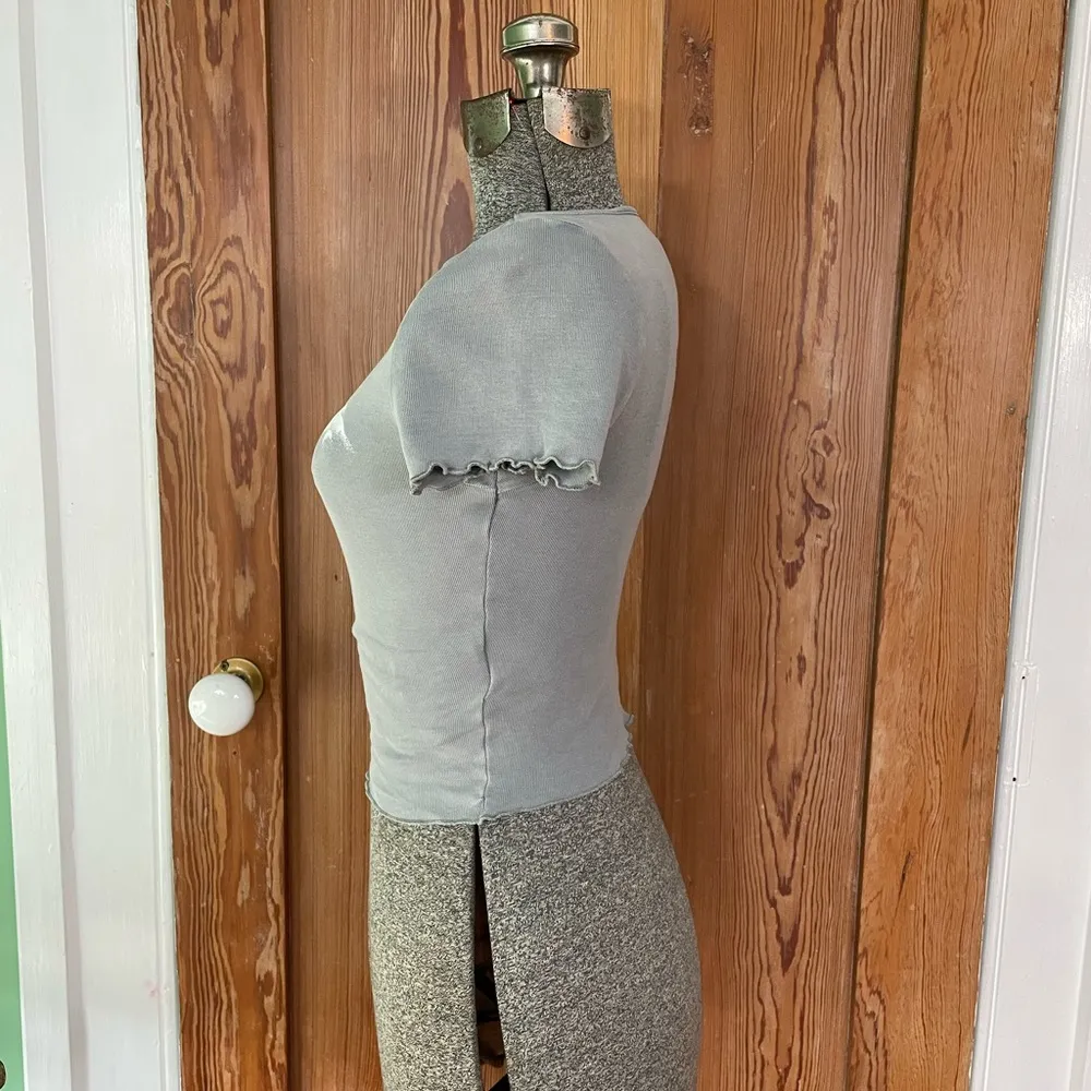 Divided My Little Pony Lettuce Hem Crop Tee - Size XS - Image 4