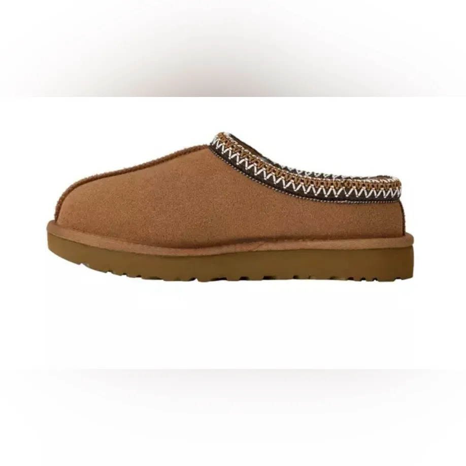 UGG NIB Tasman Slippers Shoes Chestnut Color Size 6 Women - Image 3