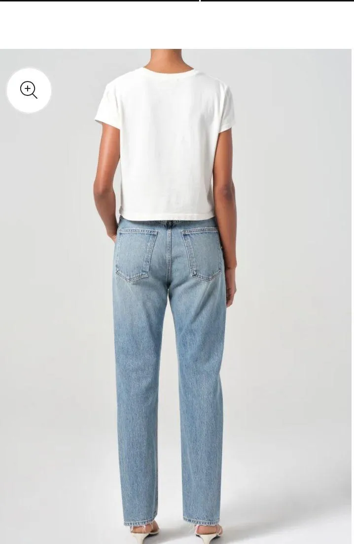 90’s Pinch Waist High Rise Straight - Image 3