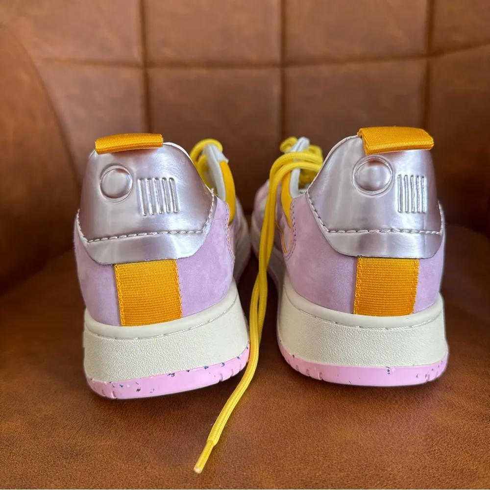 Oncept Porto Sneaker Leather & Suede in Orchid Size 10 NEW Pink - Image 7