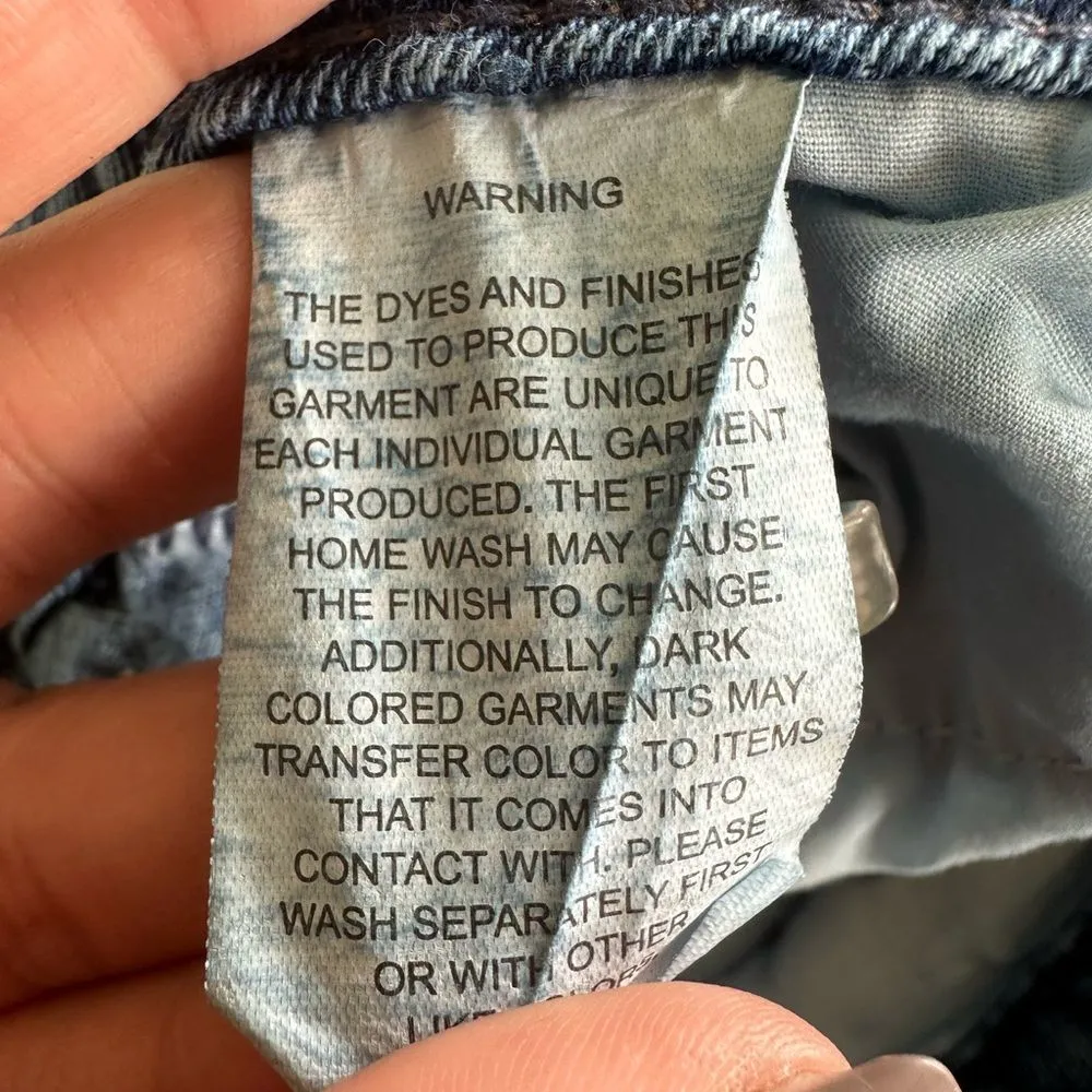 Empyre Tori Billie Medium Wash 5 Pocket Skate Denim Jeans Streetwear Sporty 1 Blue Size XS - Image 11