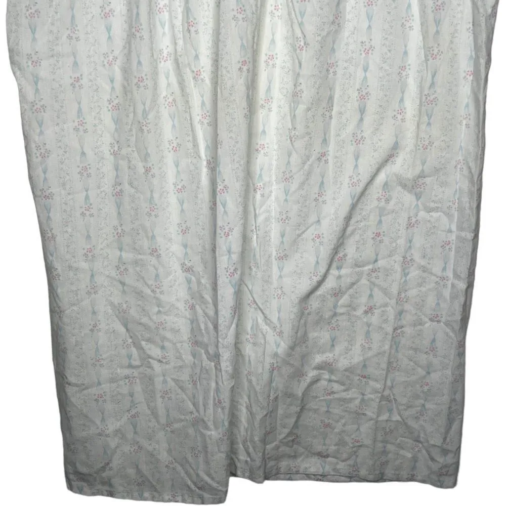 Vintage Private Moments Night‎ Gown White Size M - Image 3