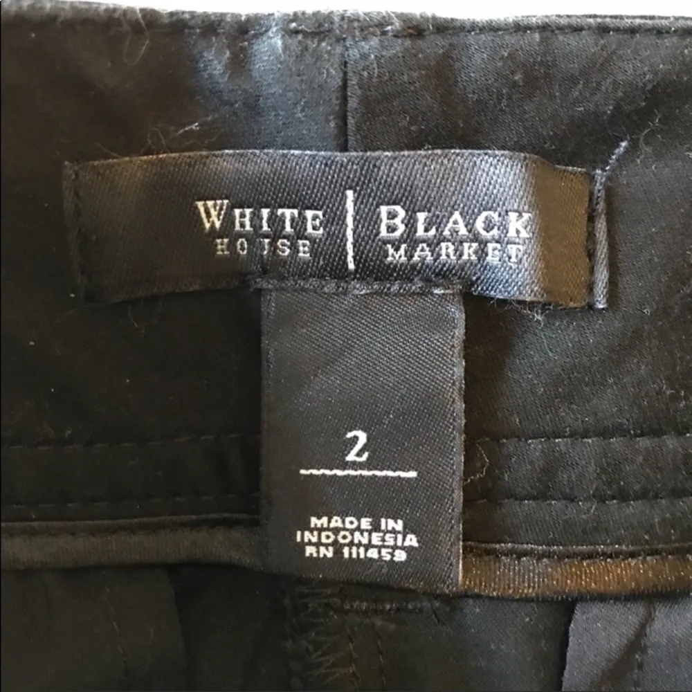 White House Black Market Black Dress Shorts - Image 6