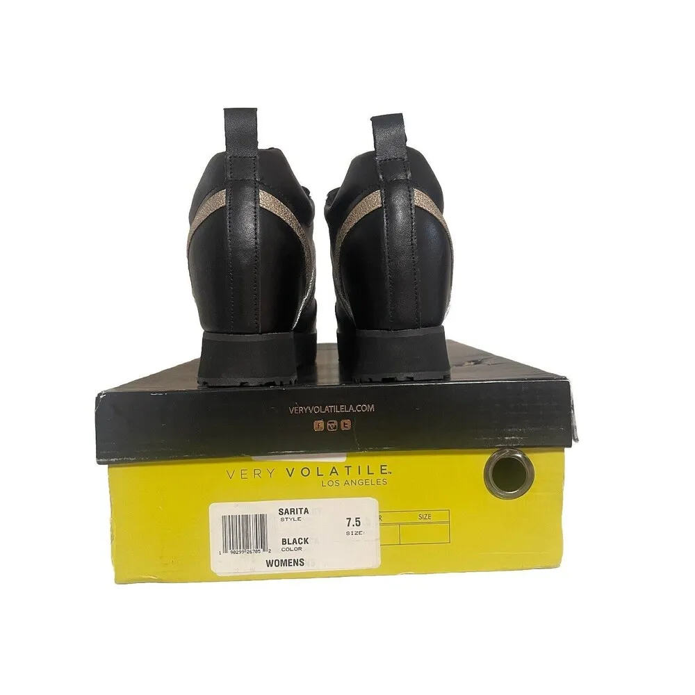 Very Volatile New Leather Platform Sneakers.  7.5.      LSHE158 - Image 7