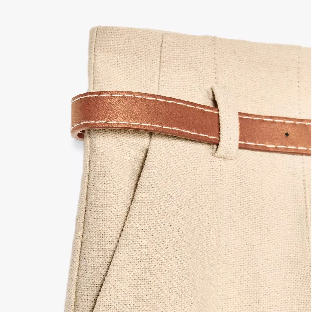 Zara Belted Rustic Pants - Image 10