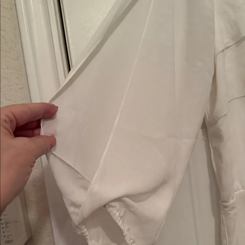 Deletta Cream Layered Blouse - Image 3