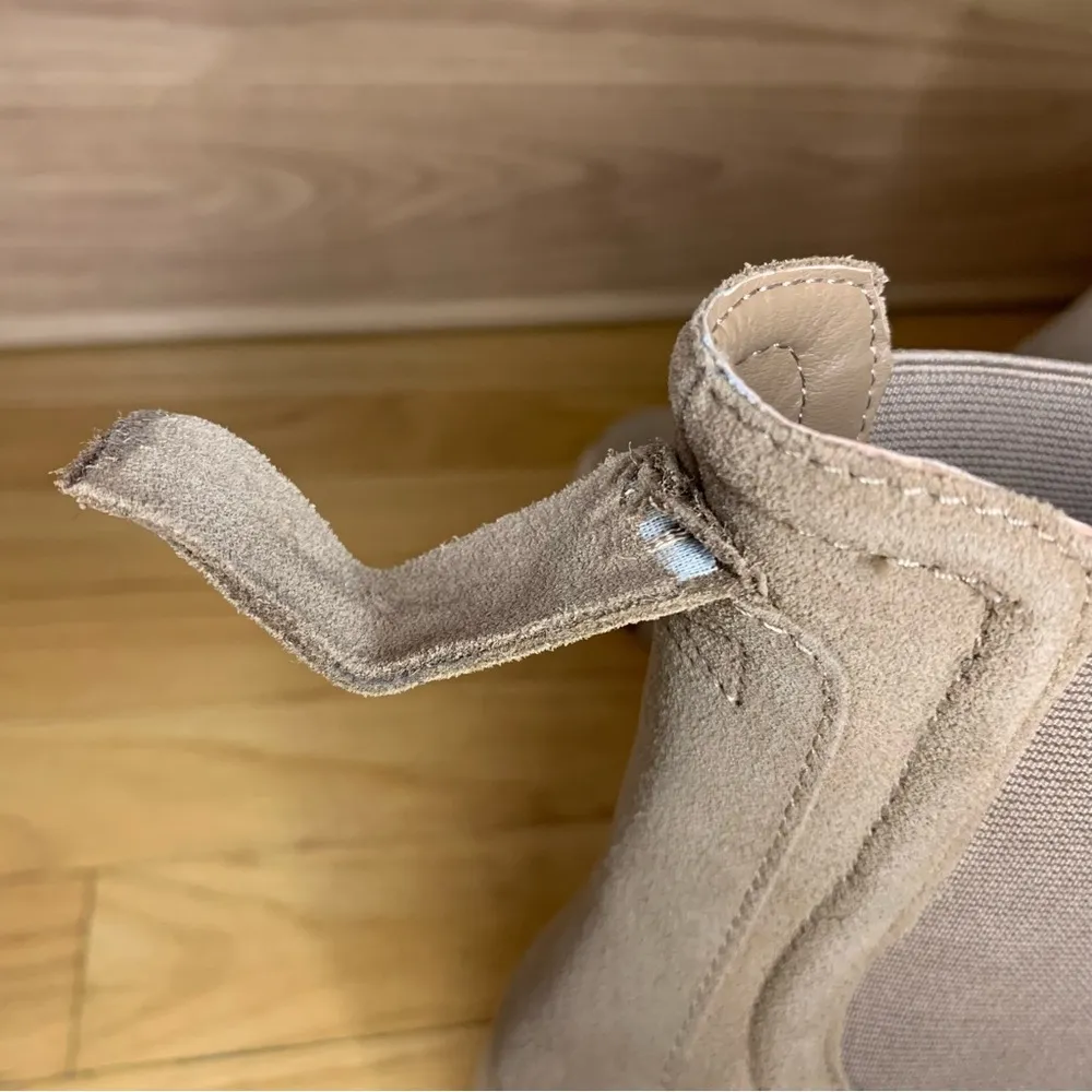 Dolce Vita Hawk H2O Waterproof Chelsea Boot in Mushroom Suede - Image 8