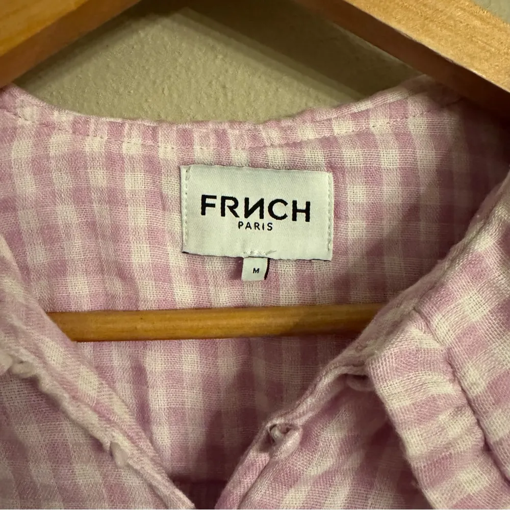 FRNCH Gingham Blouse - Image 4