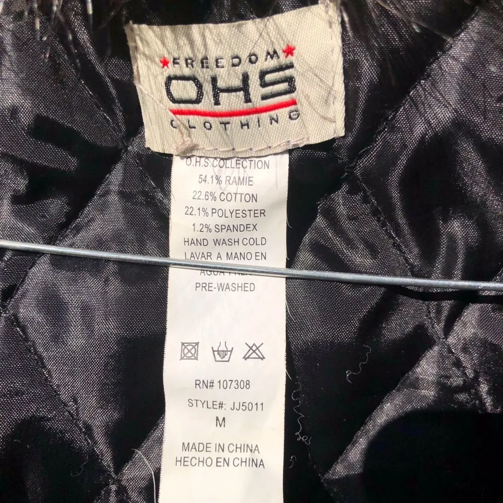 Vintage Denim and Faux Fur Jacket with removable fur lining M Blue Size M - Image 7