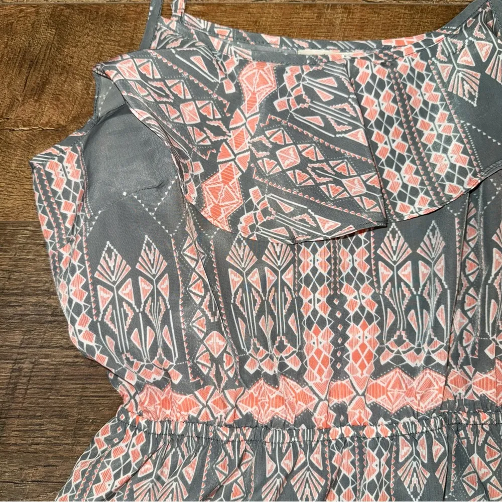 Olive & Oak Ruffle Neck Adjustable Strap Dress - Image 5