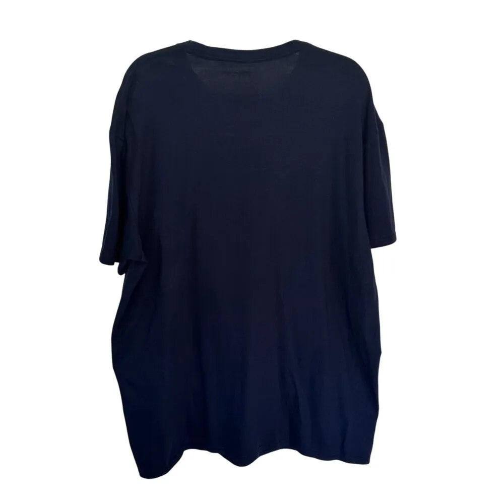 Disney 2XL Unisex Mickey Mouse Starry Short Sleeve T-Shirt Dark Navy - Image 5