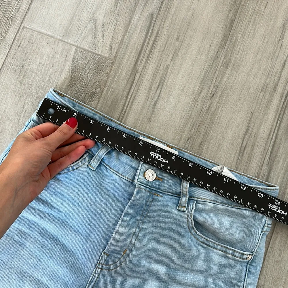 MANGO Blue Denim Skinny Jeans / Size 4 - Image 7