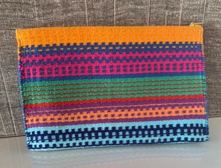 Hand Crafted Mayan Pouchette Black - Image 2