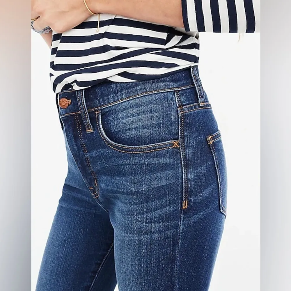 Madewell Roadtripper High Rise Skinny Jeans in Jansen Wash 28 - Image 3