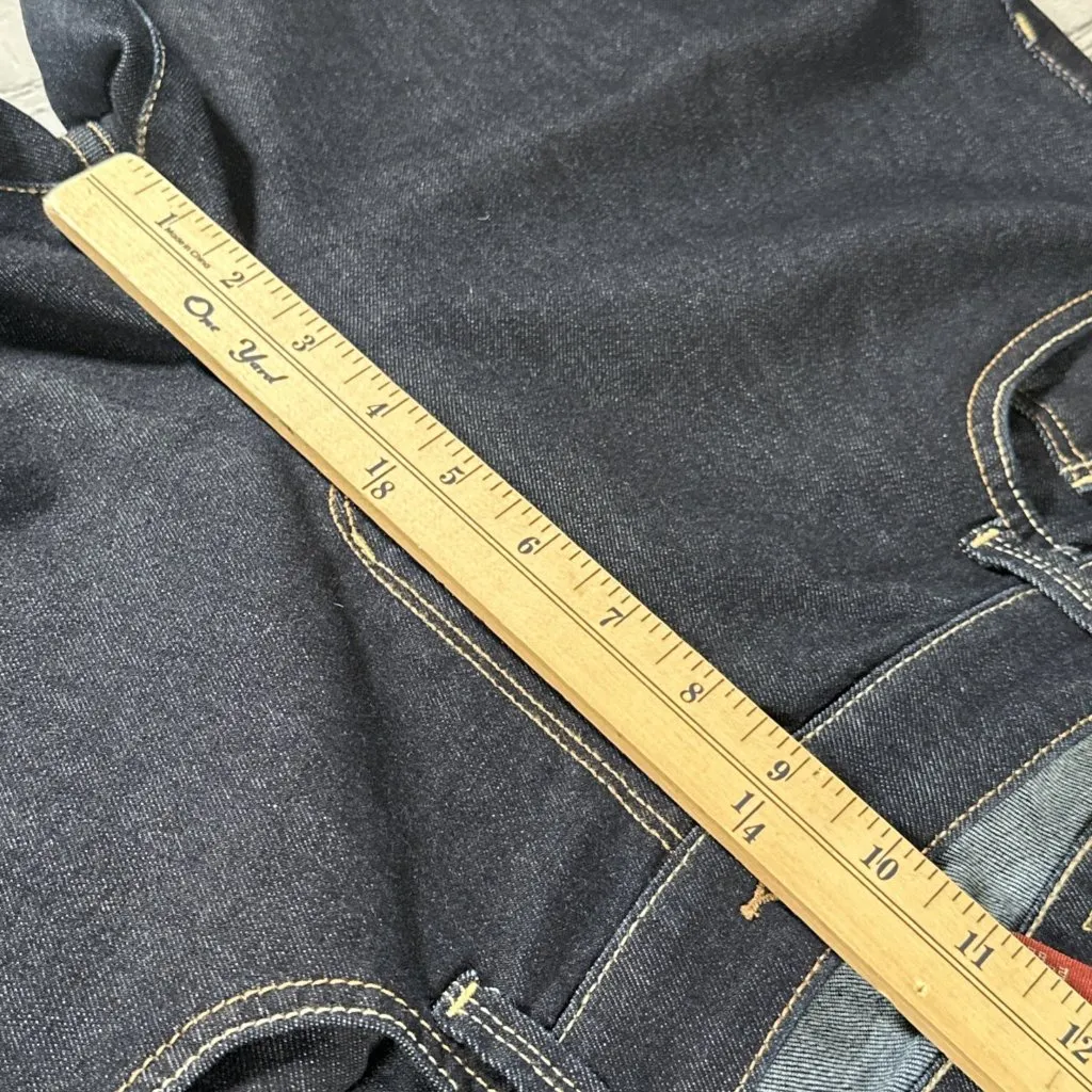 Arizona Jean Co Juniors Super Skinny Jeans Dark Wash Size 15 Average - Image 9