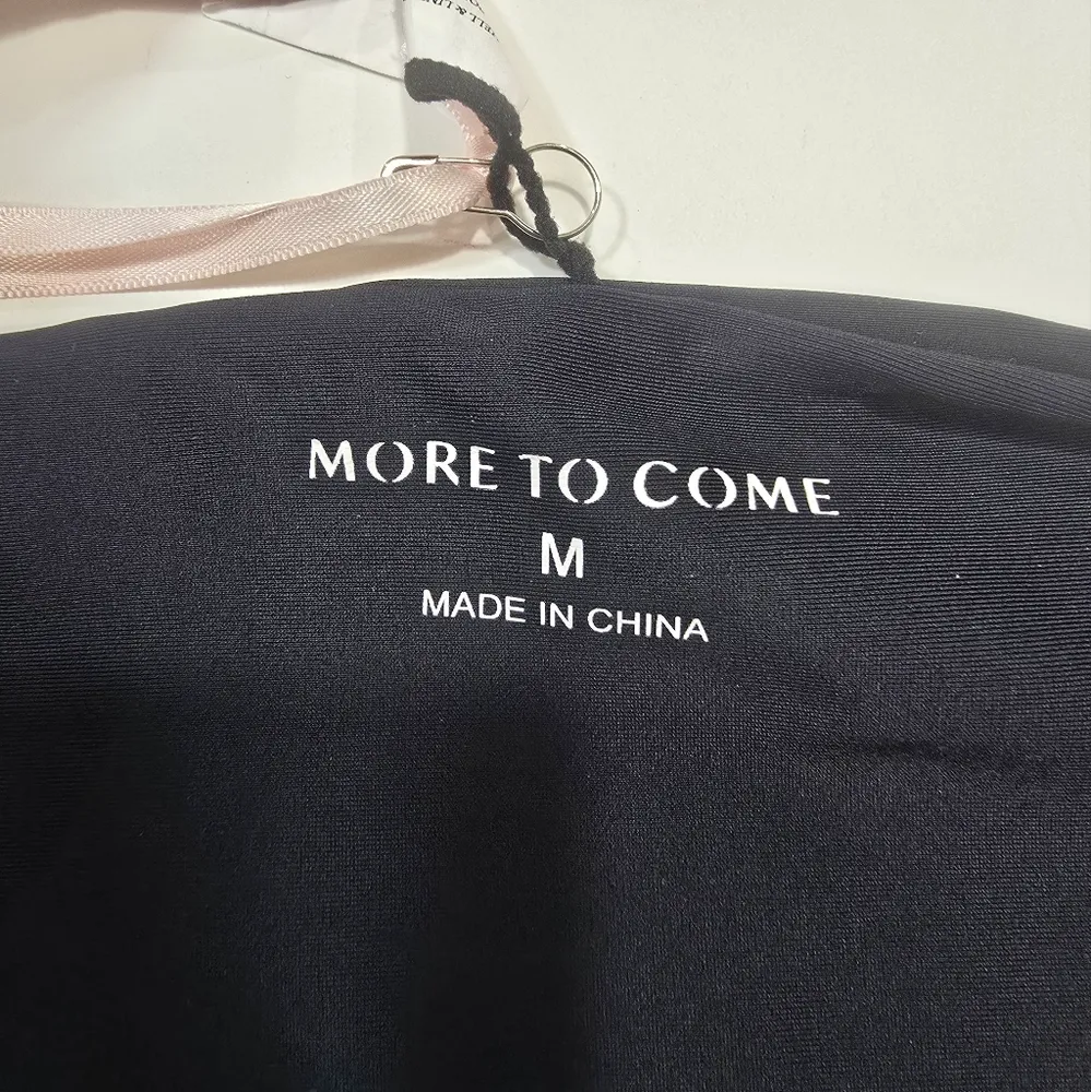 MORE TO COME Fiorella Bikini Bottom in Black Size M - Image 6