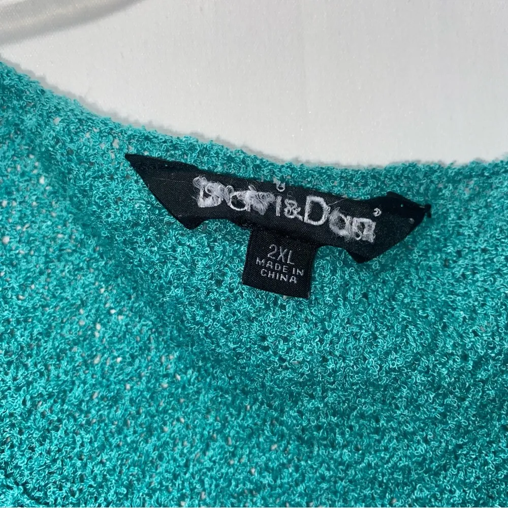 Davi & Dani Sweater Top Women’s 2X - Image 6