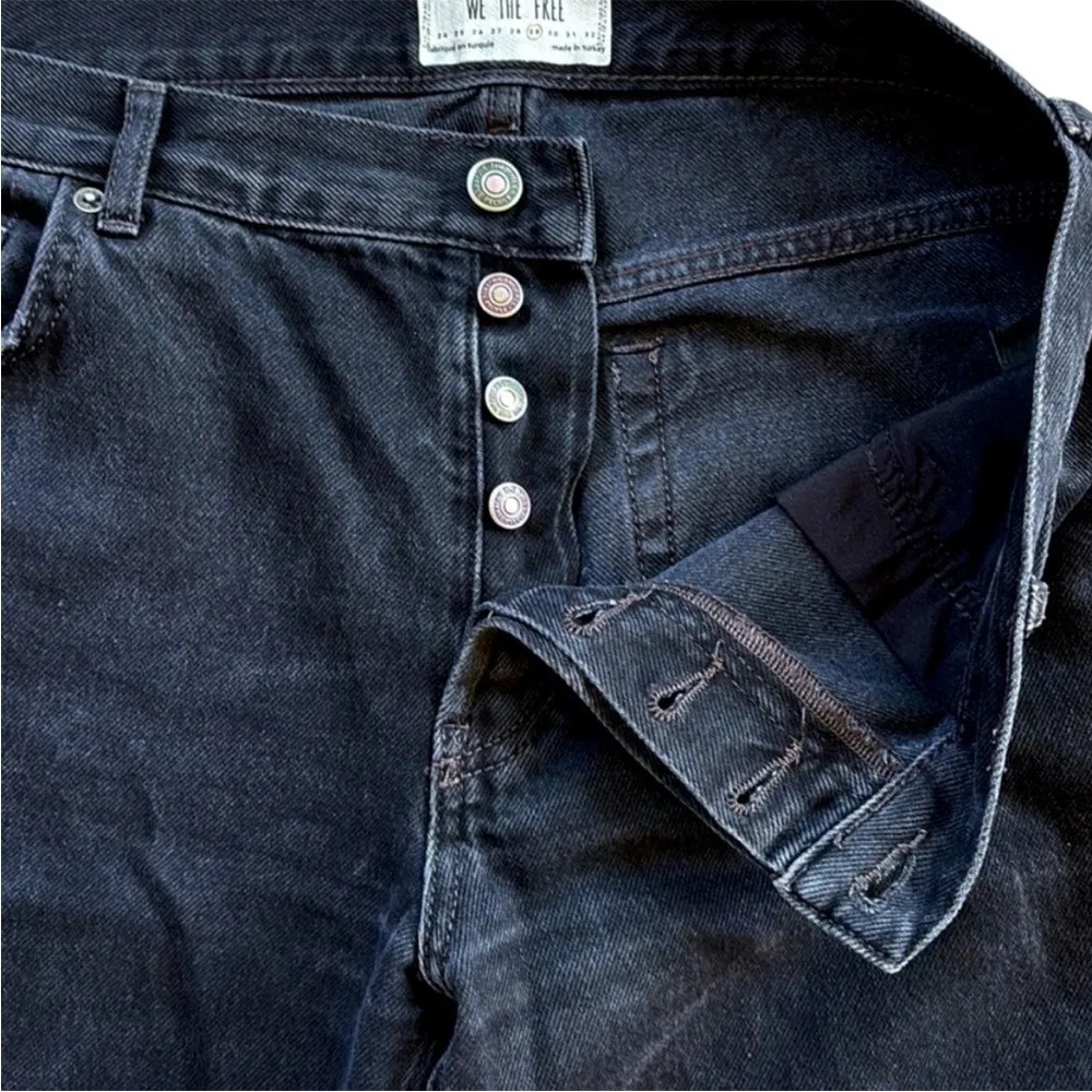 EUC Free People Maggie Jeans Black Size 29 - Image 9