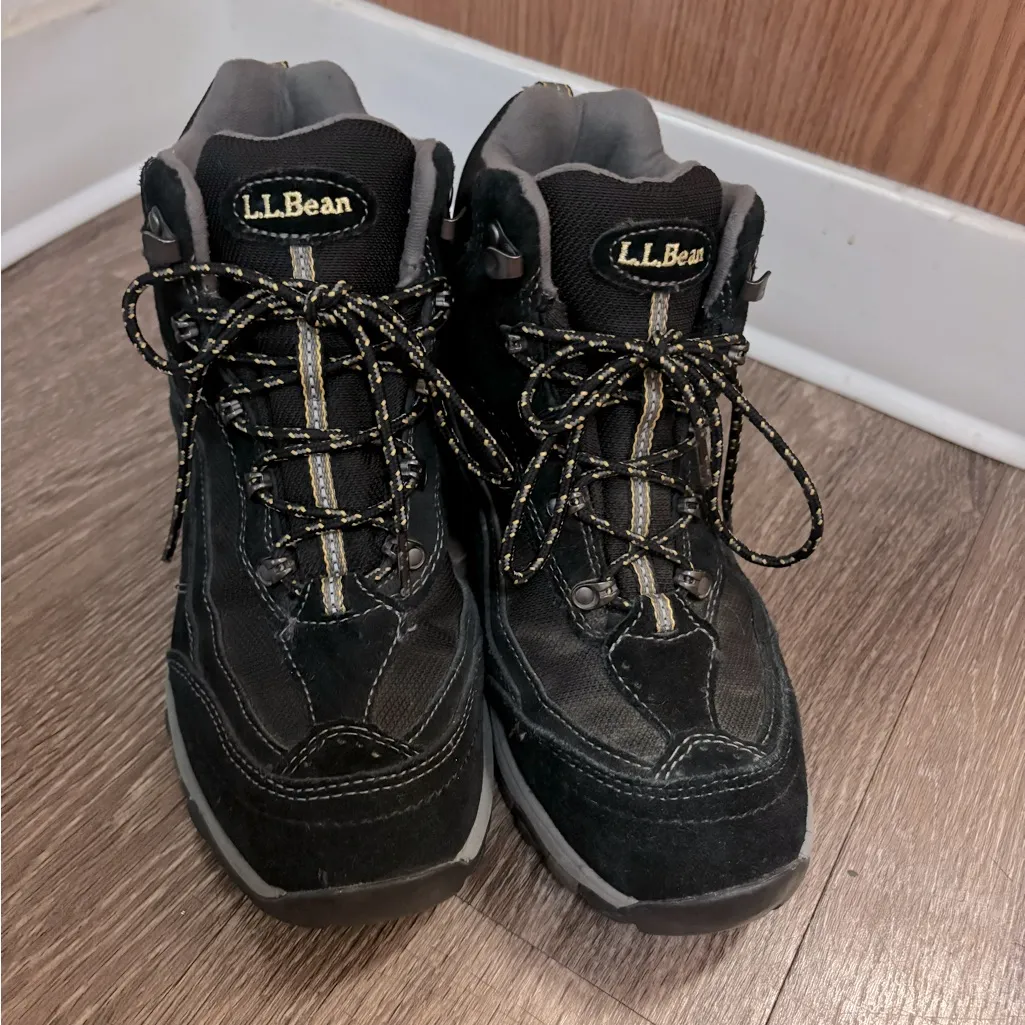 LLBean Primaloft Tek 2.5 Women’s Hiking Winter Boots 8.5 Excellent condition Black - Image 5