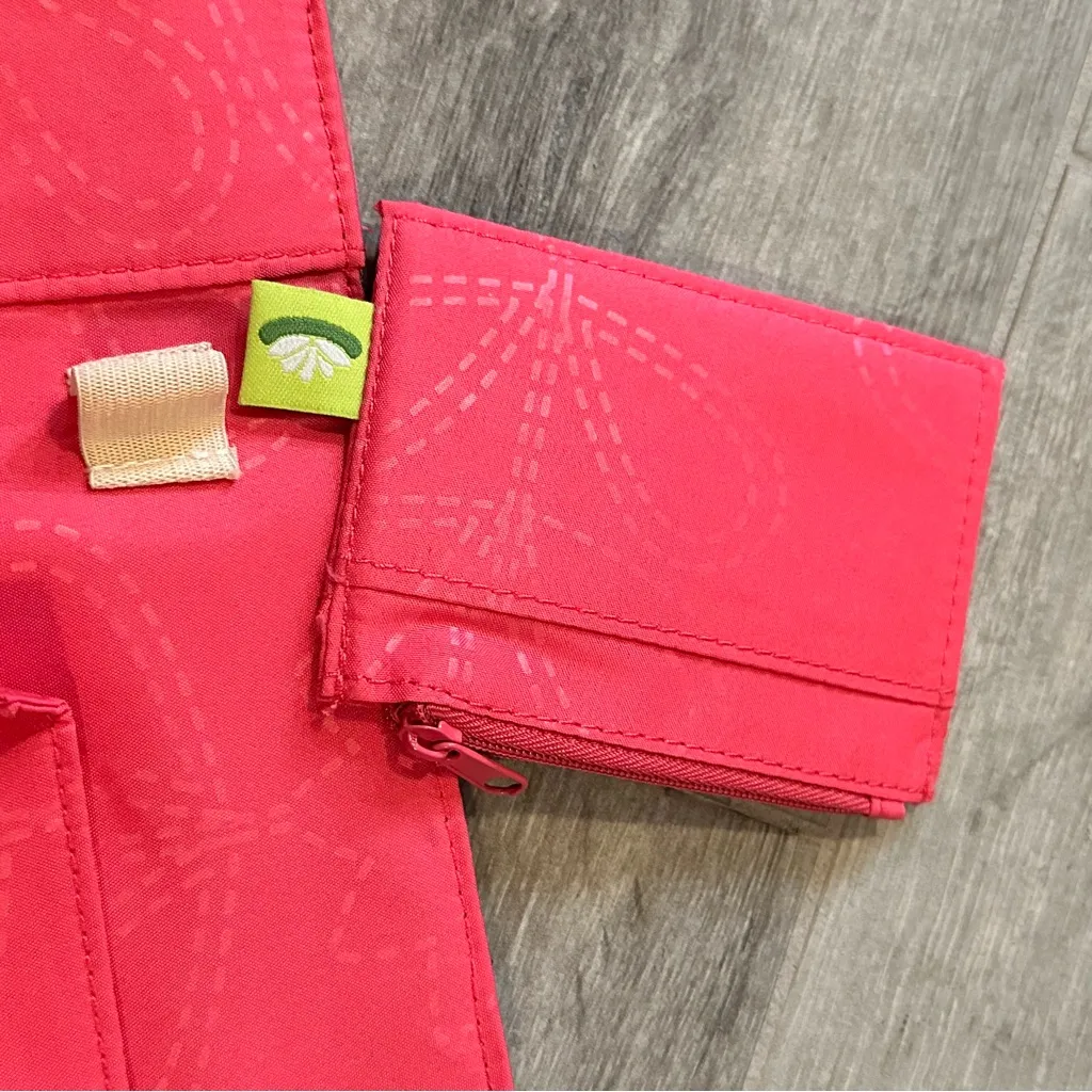 Lily Bloom Multi Cats Playful Floral Garden Snap Close Travel Wallet - Image 4