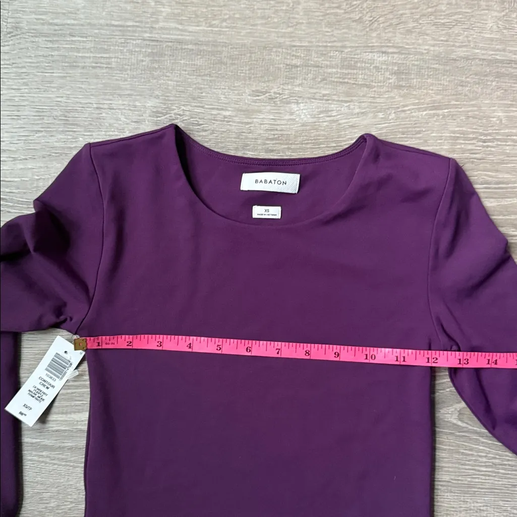 NEW Artizia Babaton Contour long sleeve bodycon dress in Dewberry Purple XS - Image 7