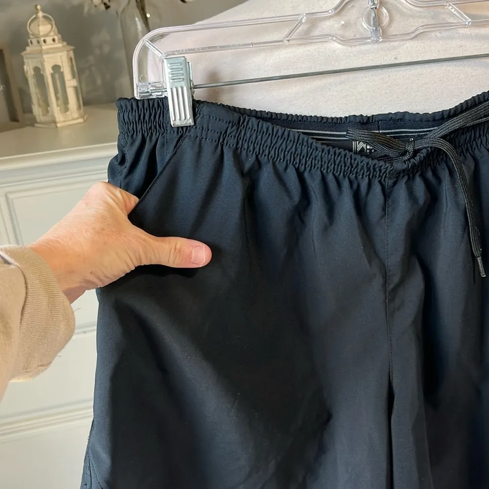 Athletic Shorts Alpine Black Running Womens Large Gym Running Hiking - Image 4