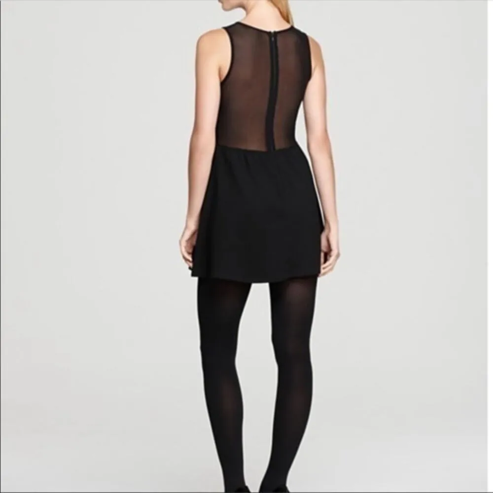 For Love and Lemons Black Lulu Skater Dress XS - Image 3