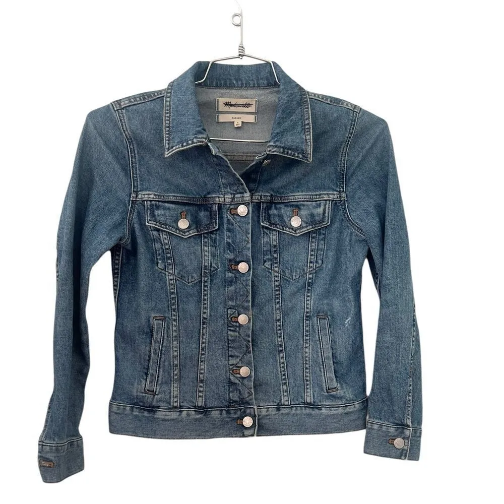 Madewell Classic Jean Jacket S - Image 4