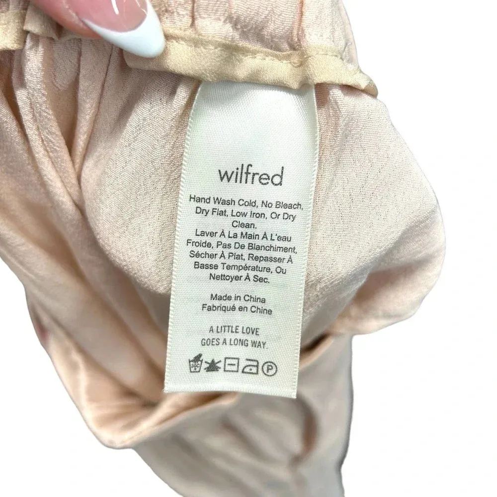 Aritzia‎ Wilfred Faun Ankle Pants Pale Pink Size XXS - Image 8