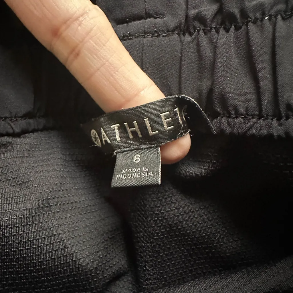 Athleta Black Skyline Skort Skirt Tennis Travel Athleisure Stretchy 446662 - Image 6