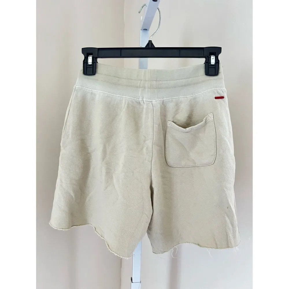 n:PHILANTHROPY Women XS Beige Coco Short Distressed Draw String New Vintage Bone - Image 5