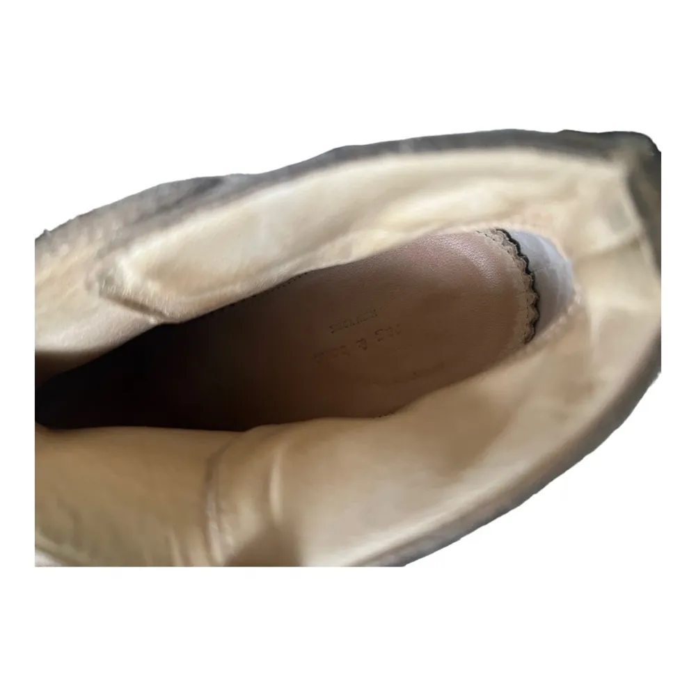 Rag & Bone Harrow Tan Suede Ankle Booties Size 37.5 - Image 4