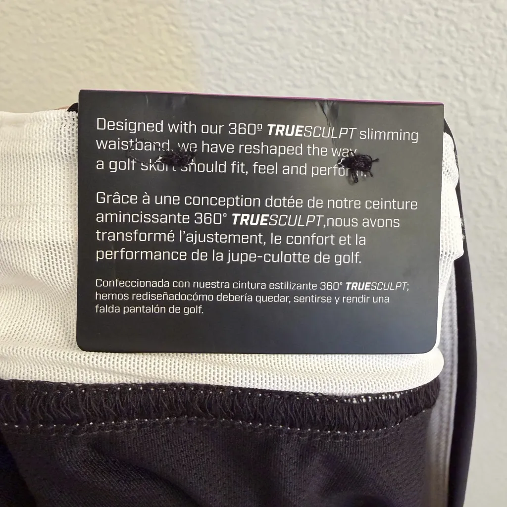 NWT Callaway Ladies Truesculpt Wrap Golf Skort Caviar XXL 18 - Image 10